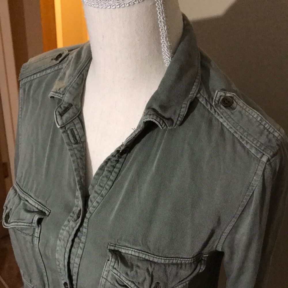 ‎Soft Army wash button up - Picture 6 of 6